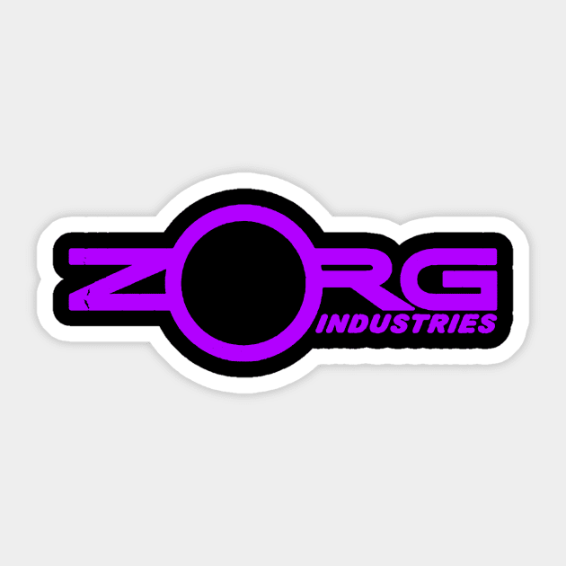 Zorg Industries Sticker by TeeNoir